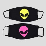 ماسک بلک لایت مدل Aliens کد Pmblk196