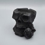 زیرسیگاری طرح جمجمه مدل پیپ کد Pszc212 سه رخ