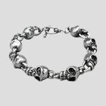 دستبند اسکلتی مدل Skulls کد Stds361