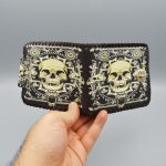 کیف پول اسکلتی مدل Eye کد Cwc452