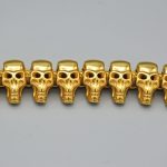 دستبند اسکلتی مدل Big Skulls کد Stds429