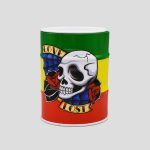 زیرسیگاری اسکلتی طرح بشکه مدل Love Lost کد Phs-581d1