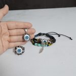 پلاک و گردنبند استیل اسکلتی طرح چشم مدل 6Skulls کد Njd-624d1 - Image 4