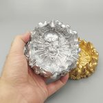 زیرسیگاری اسکلتی گرد مدل Fire فانتاکروم کد Dnl640 (سنگین و تو پر) - Image 3