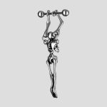 پیرسینگ طرح اسکلت کامل مدل Barfex کد Hsn-918d3 - Image 3