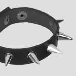 دستبند چرمی اسپایک‌دار (۱.۳ سانتیمتری) مدل 1Line کد Nyn-936d2 - Image 3