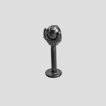 پیرسینگ دکمه ای طرح پنجه اژدها مدل Black-Sphere کد Hsn-971d4 - Image 3
