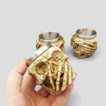 ست شات اسکلتی داخل استیل طرح کوشین ساما کد Njd-163d1 - Image 4