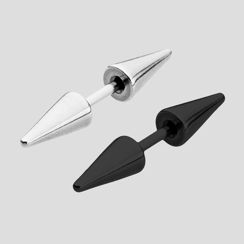 28191-پیرسینگ مدل Double Spike طول 2 (01) پیرسینگ مدل Double Spike طول 2.1cm کد Njd-971d11 - Image 1