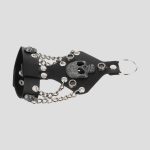 دستبند انگشتری زنجیردار مدل Aln Skull کد Frh-680d4
