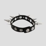 دستبند چرمی اسپایک‌دار (1.3-2.5 سانتیمتری) مدل 1Line کد Njd-890d9 - Image 3
