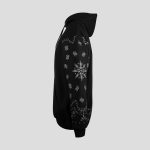 هودی لش اسکلتی بزرگ سایز مدل XXXTentacion کد Spl-538d3 - Image 5