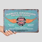 تابلو فلزی مدل Harley Davidson کد Njd-516d6 - Image 2