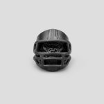 انگشتر استیل طرح گوریل مشکی کد Fsi657 - Image 2