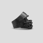 انگشتر استیل طرح گوریل مشکی کد Fsi657 - Image 4