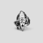 انگشتر استیل طرح سوسمار مدل Angry Lizard کد Fsi657 - Image 2