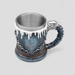 ماگ داخل استیل Game of Thrones طرح گرگ استارک کد Psg-267d3 - Image 4