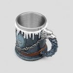 ماگ داخل استیل Game of Thrones طرح گرگ استارک کد Psg-267d3 - Image 3