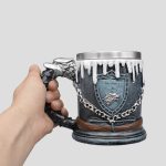 ماگ داخل استیل Game of Thrones طرح گرگ استارک کد Psg-267d3 - Image 6