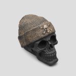 مجسمه جمجمه کلاه بافت مدل Black Skull کد Khk814 - Image 4