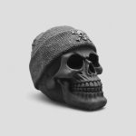 مجسمه جمجمه کلاه بافت مدل Black Skull کد Khk814 - Image 2