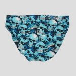 شورت اسلیپ اسکلتی طرح کولسی مدل Blue Skulls کد Ehs-585d3 - Image 2