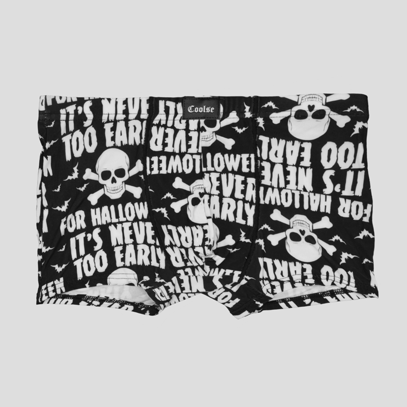 38498-شورت پادار جمجمه طرح کولسی مدل Early Halloween (1) شورت پادار جمجمه طرح کولسی مدل Early Halloween کد Ehs-585d5 - Image 1