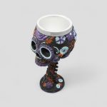 جام اسکلتی مدل Coloured Flowers کد Shah-608d6 - Image 5