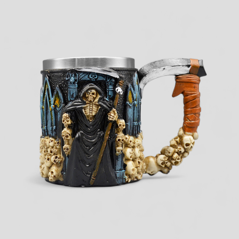 39164- ماگ اسکلت طرح فرشته مرگ مدل Skeleton Kingdom (1) ماگ اسکلت طرح فرشته مرگ مدل Skeleton Kingdom کد Njd-699d3 - Image 1