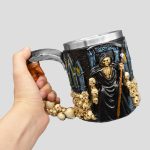 ماگ اسکلت طرح فرشته مرگ مدل Skeleton Kingdom کد Njd-699d3 - Image 4
