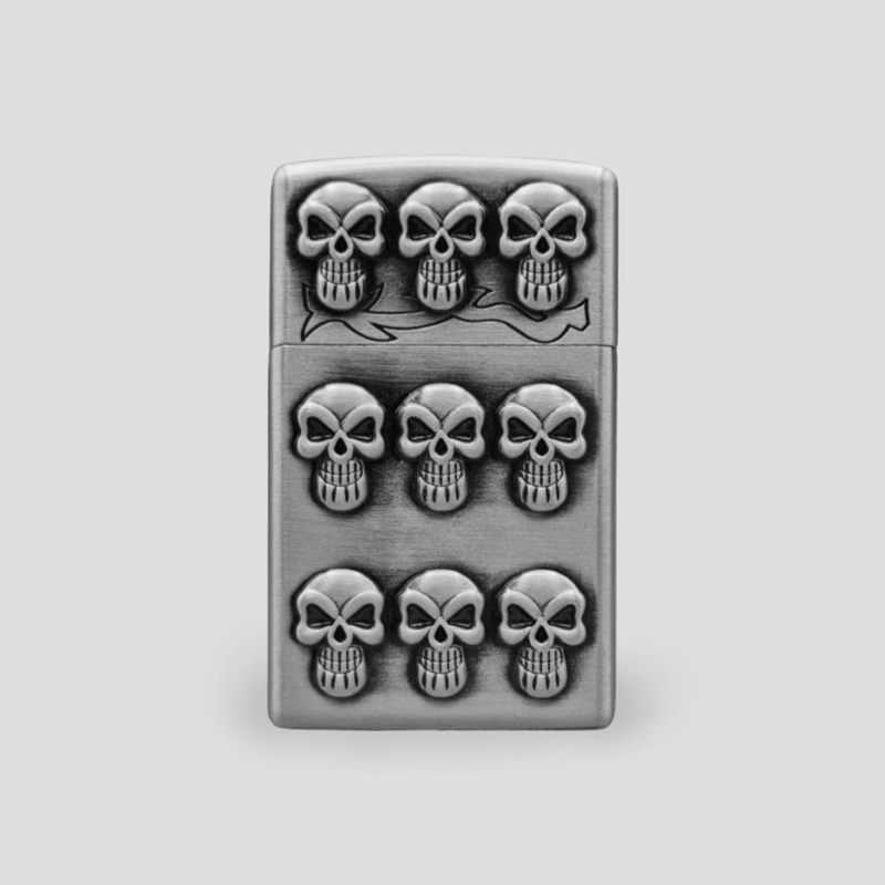 39846- فندک گازی اسکلتی مدل 9Skulls (1) فندک گازی اسکلتی مدل 9Skulls کد Sdg-009d6 - Image 1