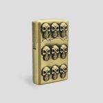 فندک گازی اسکلتی مدل 9Skulls کد Sdg-009d6 - Image 6