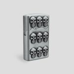 فندک گازی اسکلتی مدل 9Skulls کد Sdg-009d6 - Image 3