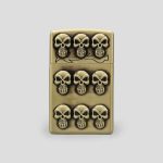 فندک گازی اسکلتی مدل 9Skulls کد Sdg-009d6 - Image 5