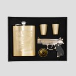 ست قمقمه کتابی جیبی و شات مدل Jack Daniels کد Sdt-129d10 - Image 2