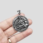 پلاک و گردنبند استیل وایکینگی مدل Viking Warrior کد Njd-070d6 - Image 3