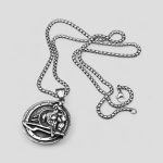 پلاک و گردنبند استیل وایکینگی مدل Viking Warrior کد Njd-070d6 - Image 2