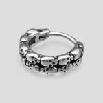 پیرسینگ اسکلتی مدل Two Line Skulls کد Hsn-304d3 - Image 2