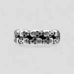 پیرسینگ اسکلتی مدل Two Line Skulls کد Hsn-304d3 - Image 4