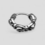 پیرسینگ اسکلتی مدل Four Skulls کد Hsn-304d5 - Image 2