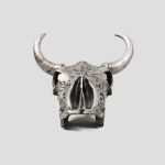دیوارکوب طرح جمجمه گاومیش (راک) مدل Apache کد Irz266 - Image 4