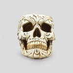 جاقلمی اسکلتی طرح جمجمه مدل Golden Teeth کد Emp076 - Image 6
