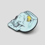 پین فلزی اسکلتی مدل Blue Skull کد Frh161d7 - Image 4