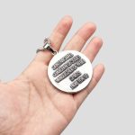 پلاک و گردنبند استیل طرح سنت مایکل کد Njd-474d4 - Image 4