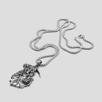 پلاک و گردنبند اسکلت استیل مدل Sons of Anarchy کد Njd-474d6 - Image 2