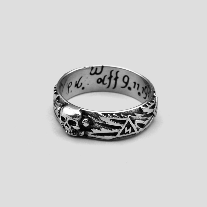 41266- حلقه اسکلتی مدل Suvastika-1936 (1) حلقه اسکلتی مدل Suvastika-1936 کد Njd636 - Image 1