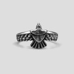 انگشتر طرح عقاب مدل Wing کد Njd787 - Image 3