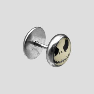 پیرسینگ گوش اسکلتی طرح جک اسکلینگتون کد Frh-434d5