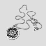 پلاک و گردنبند استیل مدل Dave-Star کد Njd-531d2 - Image 2