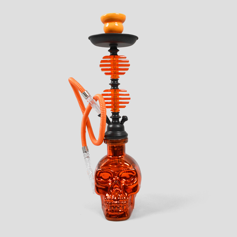 41894- قلیون اسکلتی طرح جمجمه مدل Double Dome (1) قلیون اسکلتی طرح جمجمه مدل Double Dome کد Mjd-596d4 - Image 1